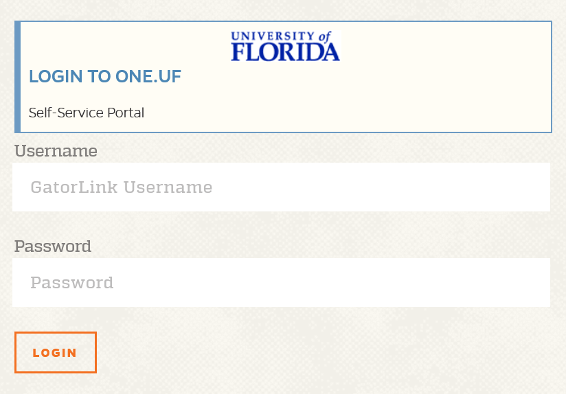 How to log into UF email